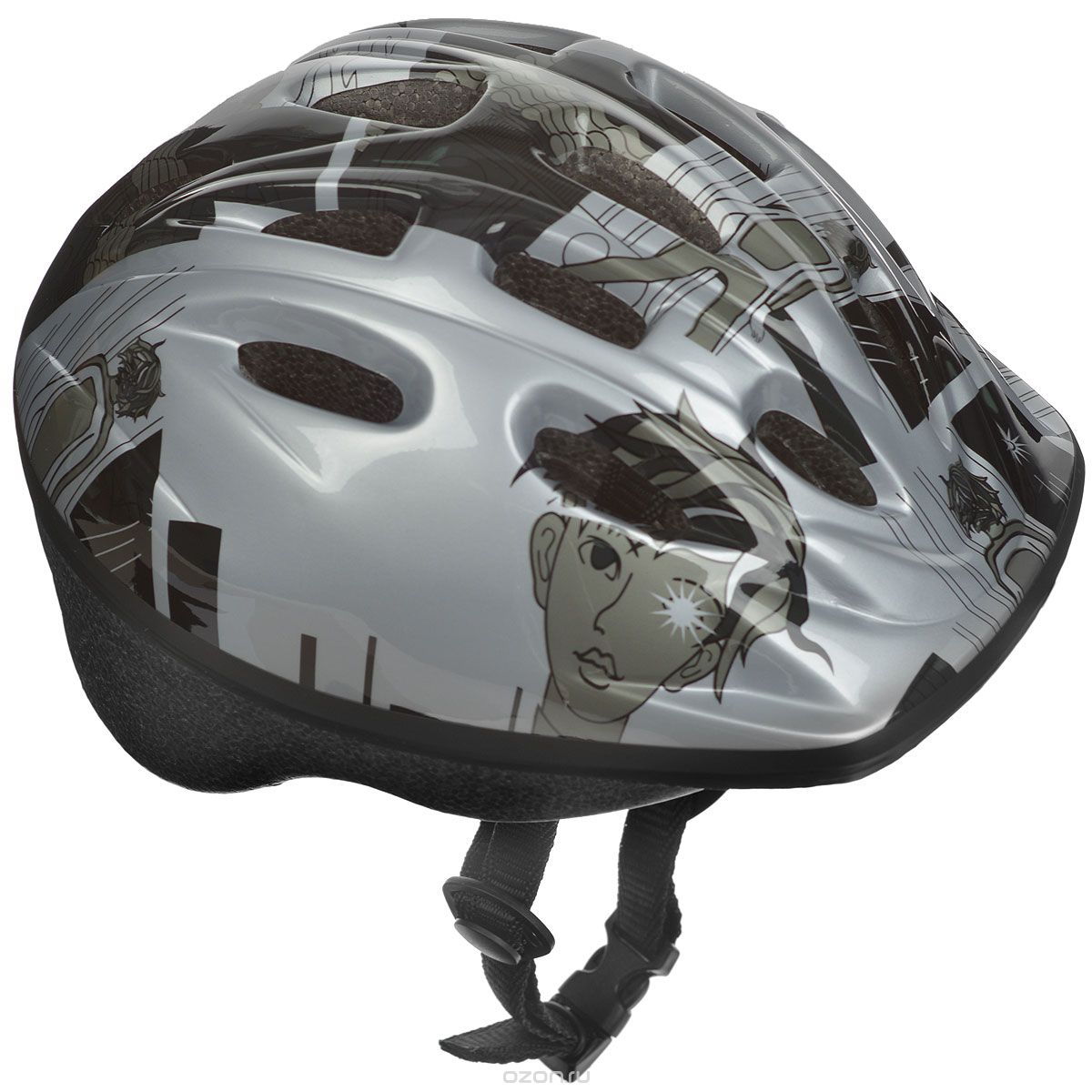 Шлем защитный “Action”, цвет: серый. Размер XS /48-51/. PWH-30